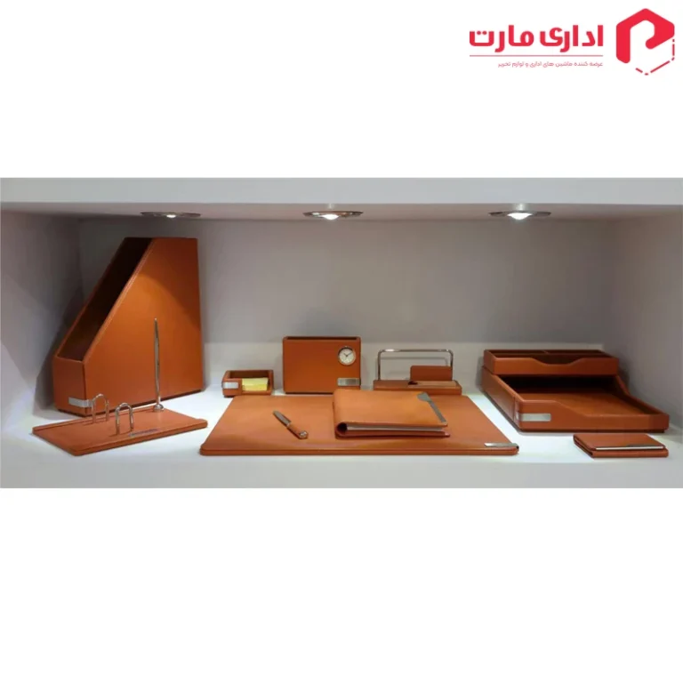 ست پرزیدنت 11 تیکه ترکیب چرم و پارچه یونیک