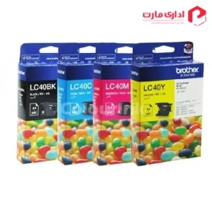 کیت کارتریج جوهرافشان 4 رنگ برادر مدل LC40