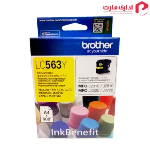 کارتریج جوهرافشان زرد برادر مدل LC563Y