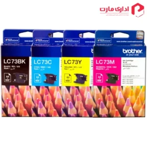کیت کارتریج جوهرافشان 4 رنگ برادر مدل LC73