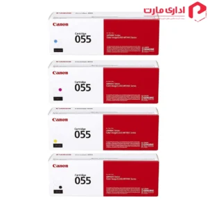 پک کارتریج چهار رنگ لیزری کانن مدل 055