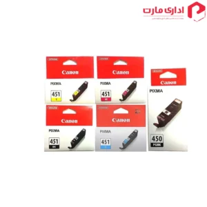 کیت کارتریج جوهرافشان کانن 451-450
