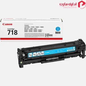 کارتریج تونر لیزری آبی کانن مدل 718