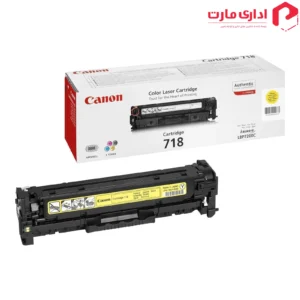 کارتریج تونر لیزری زرد کانن مدل 718