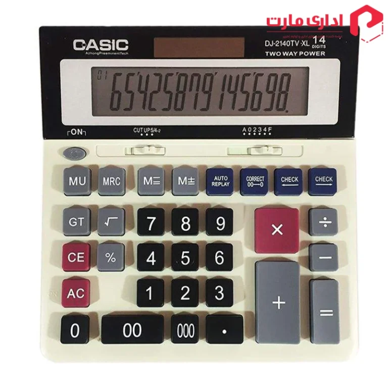 ماشین حساب کاسیک مدل DJ-2140TV.XL