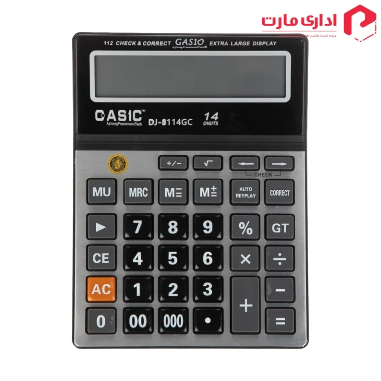 ماشین حساب کاسیو مدل DJ-8114GC