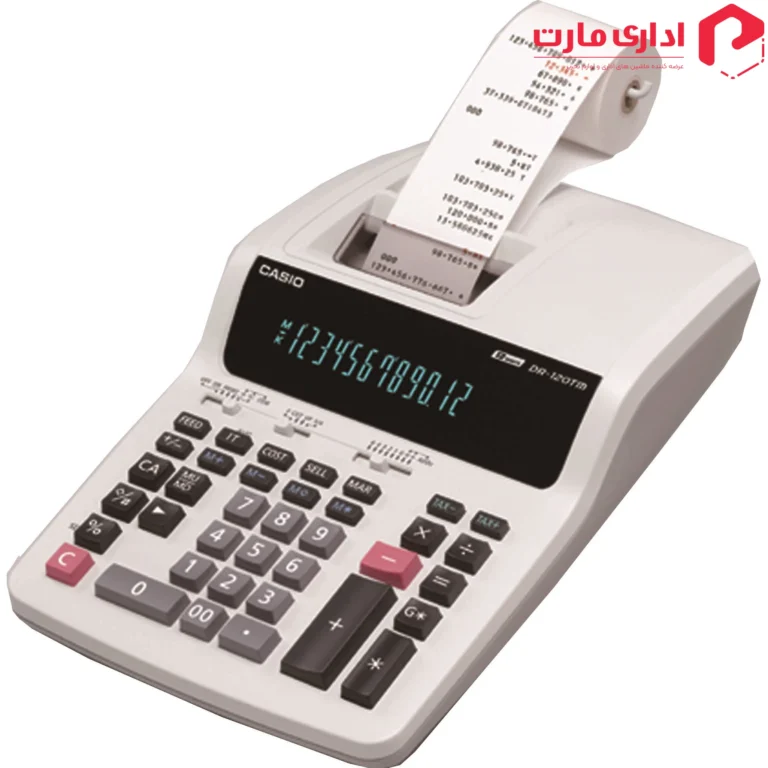 ماشین حسابDR-120TM-WE کاسیو