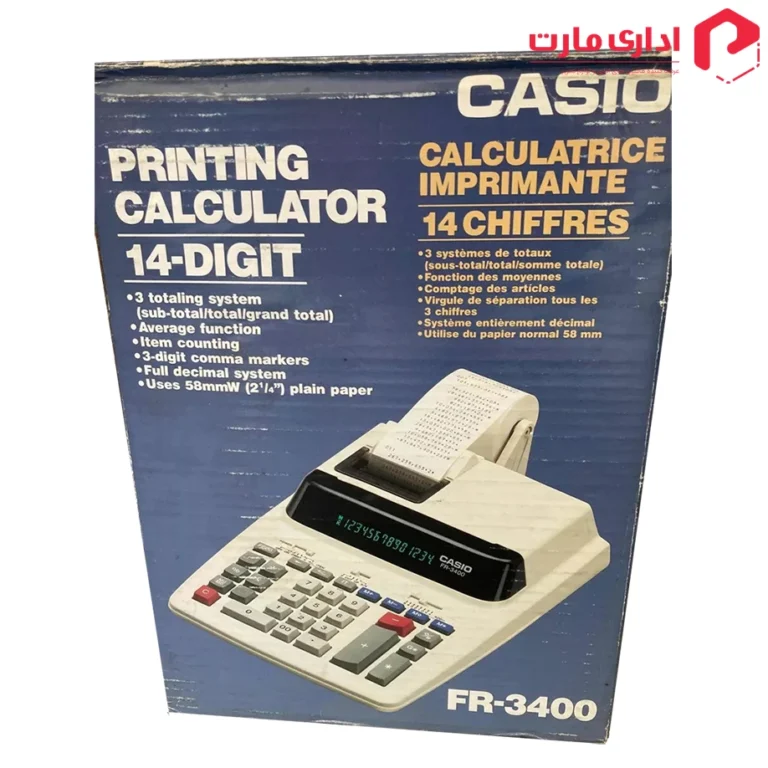 ماشین حساب با چاپگر کاسیو مدل FR-3400