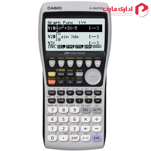 ماشین حساب کاسیو مدل fx-9860G II SD