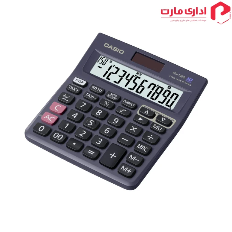 ماشین حساب رومیزی کاسیو مدل MJ-100D