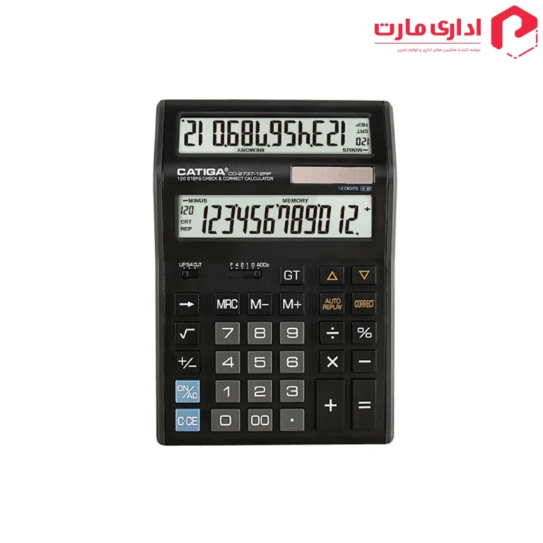 ماشین حساب کاتیگا مدل CD-2736-12RP