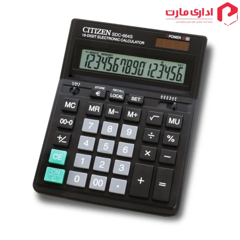 ماشین حساب رومیزی سیتیزن مدل SDC-664S