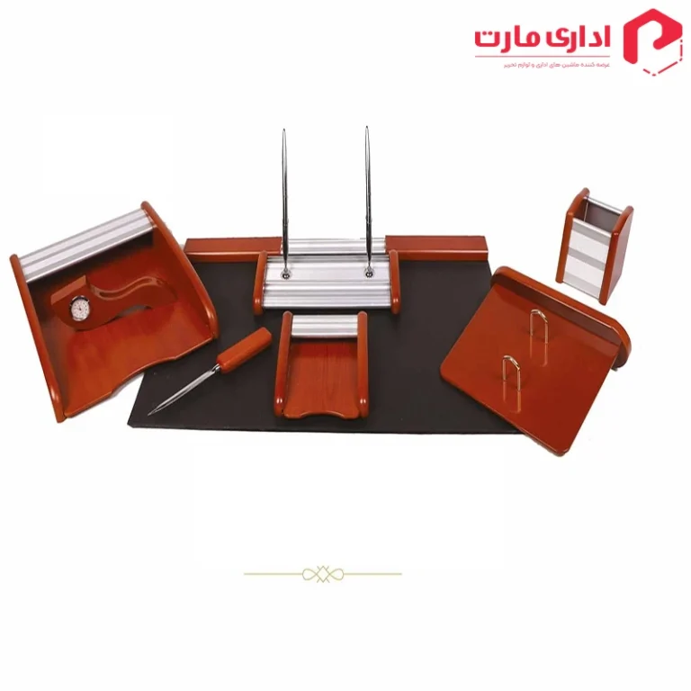 ست رو میزی اداری چوبی تیکه کد 0015