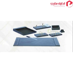 ست رو میزی اداری چرمی 10 تیکه کد 04