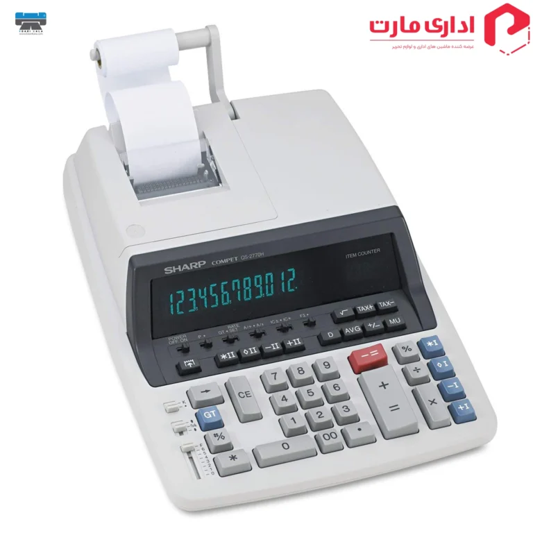 ماشین حساب رومیزی با چاپگر مدل QS2770H شارپ
