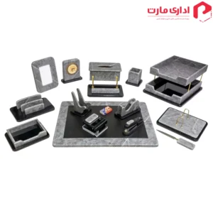 ست رومیزی مدیریتی 17 تیکه قائم کد 317