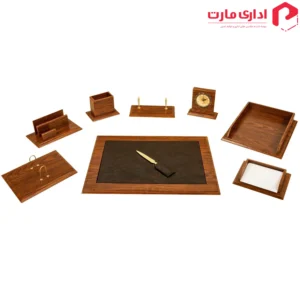 ست رومیزی مدیریتی 9 تیکه قائم کد 509