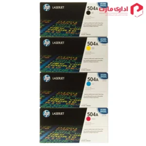 کیت کارتریج تونر لیزری اچ پی مدل 504A
