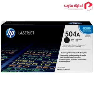 کارتریج لیزری اچ پی مدل 504A رنگ مشکی CE250A