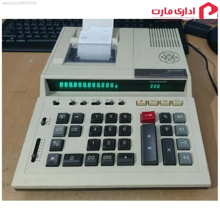 ماشین حساب با چاپگر شارپ مدل CS-2186