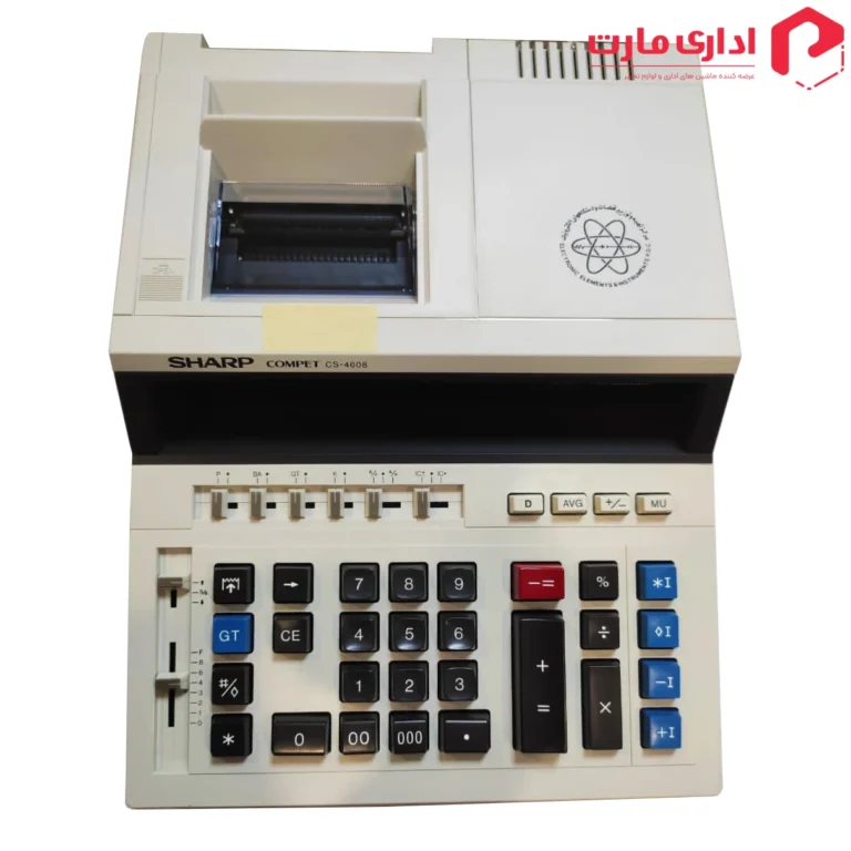 ماشین حساب با چاپگر شارپ مدل CS-4608