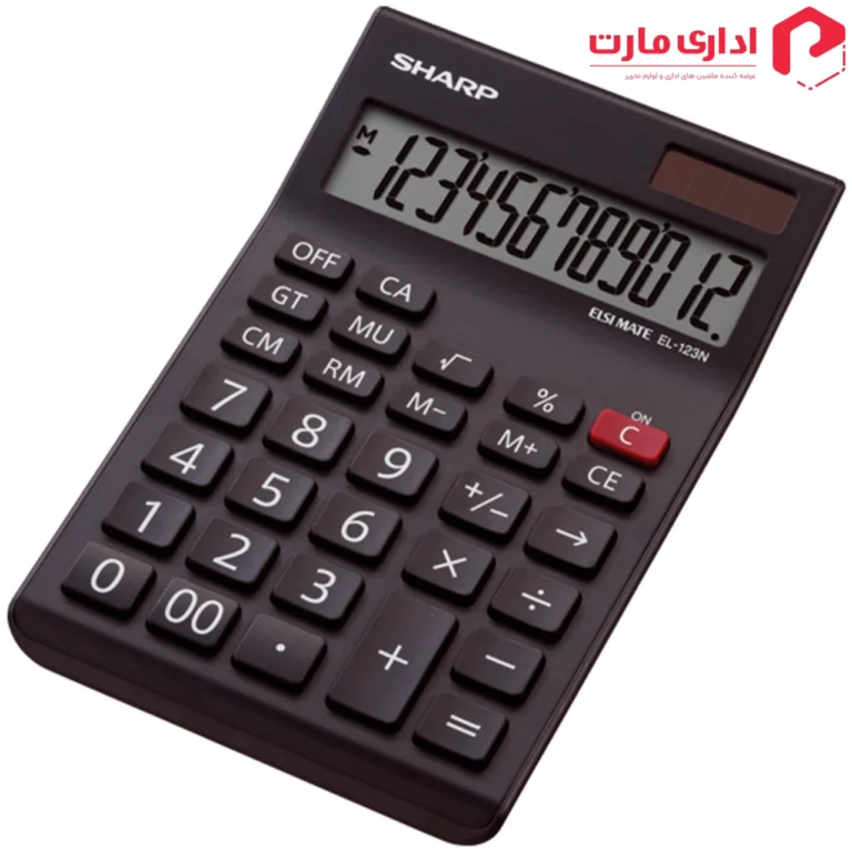 ماشین حساب رومیزی شارپ مدل EL-123N