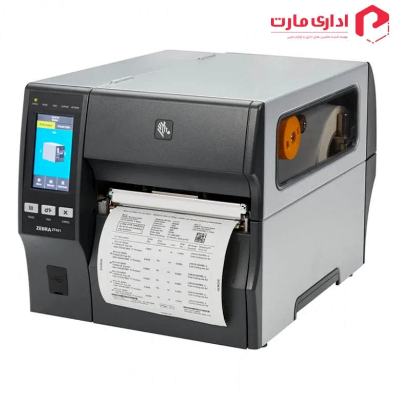 لیبل پرینتر زبرا مدل ZT421 با رزولوشن 300 dpi